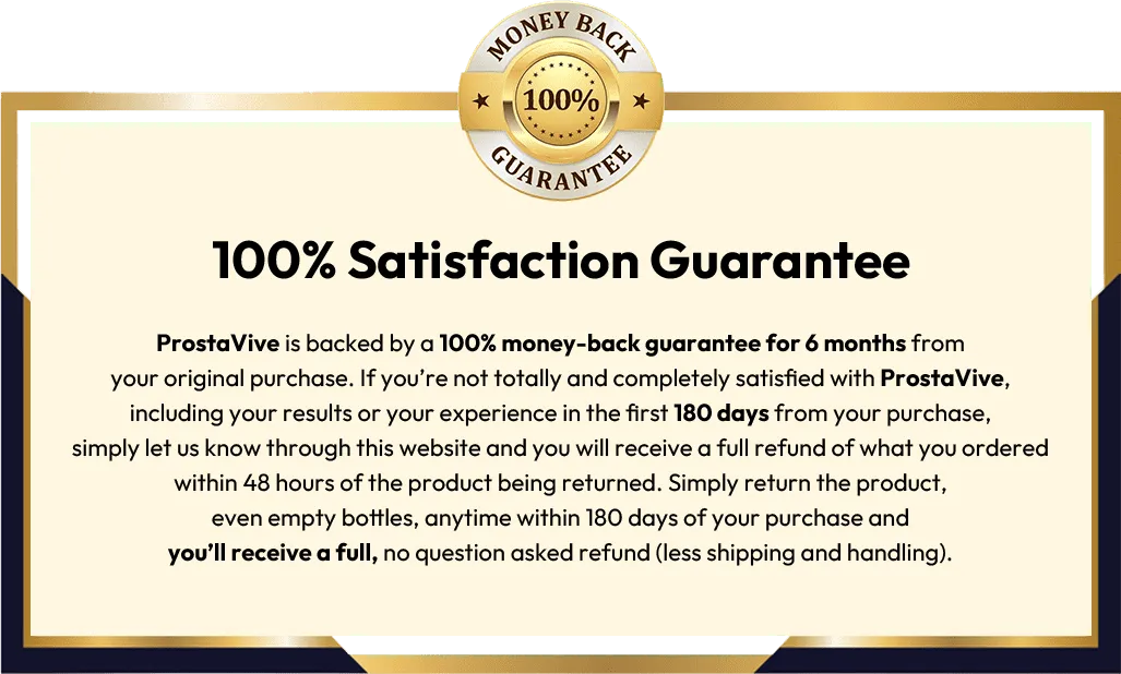 ProstaVive supplement ingredients